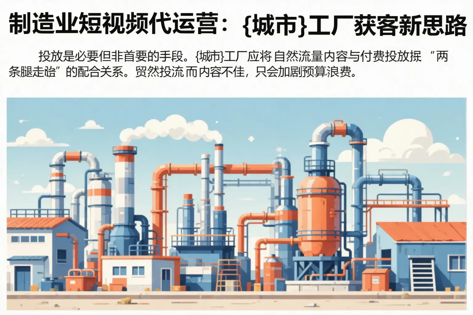 制造业短视频代运营:平果工厂获客新思路